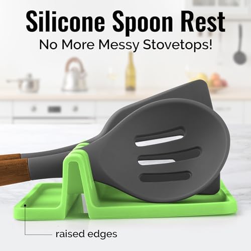 Zulay Kitchen Silicone Utensil Rest - Image 2