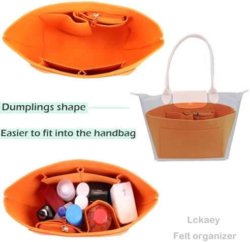 Lckaey Felt Purse Organizer Insert - Image 6