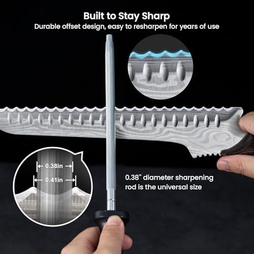 SYOKAMI 2026 New Upgraded Offset Bread Knife - Image 4