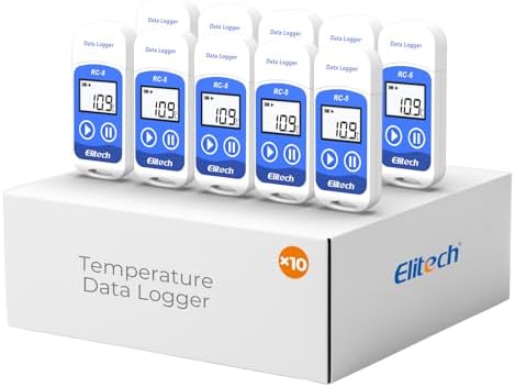 Elitech RC-5 USB Temperature Data Logger Recorder 32000 Points High Accuracy by Elitech