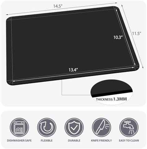 WK Flexible Plastic Cutting Boards Mats - Image 4