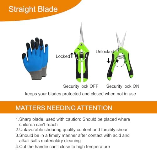 5 Pack Pruning Shears, Garden Shears - Image 3