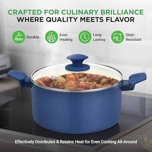 Nutrichef 54 Piece Professional Grade Complete Home Kitchen Cookware Set - Image 4