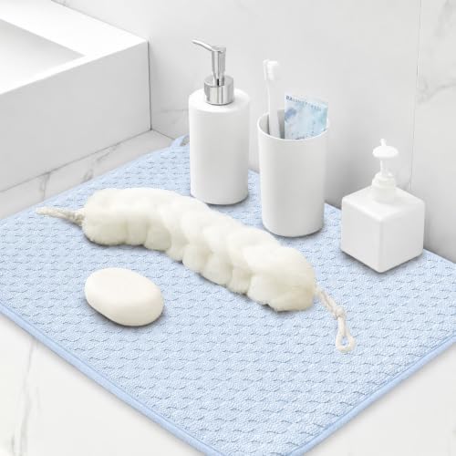 Dish Drying Mats, Absorbent Dish Drainer Mats Kitchen Counter - Image 2