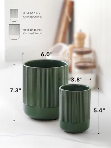 LE TAUCI Ceramic Kitchen Utensil Holder - Image 6