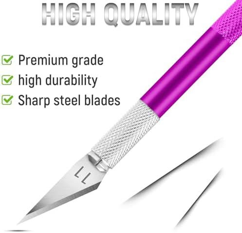 JETMORE 10 Pack Exacto Knife Set, Hobby Knife - Image 4