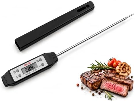 Digital Meat Thermometer, Waterproof Food Thermometer by Tarjenle