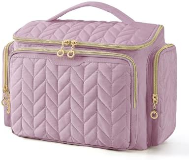 BAGSMART Travel Toiletry Bag, Large Wide-open Travel Bag by BAGSMART