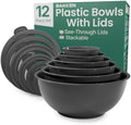 Bakken Master 12 Piece Plastic Nesting Bowls by BAKK%C3%8BNMASTER