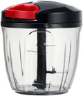 Ourokhome Manual Food Processor Vegetable Chopper, Portable Hand Pull String by Ourokhome
