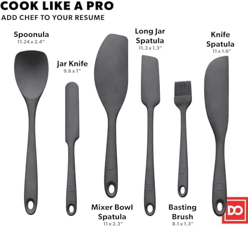 DI ORO Silicone Spatula Set - Image 3