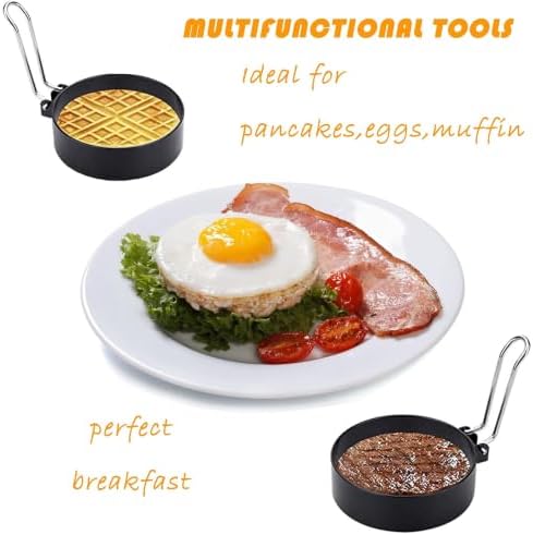 Pancake Batter Dispenser & Egg Rings - Image 5