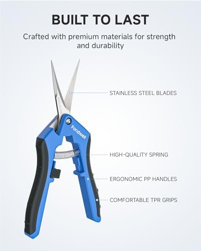 Fondwell 6.5" Small Pruning Shears - Image 6