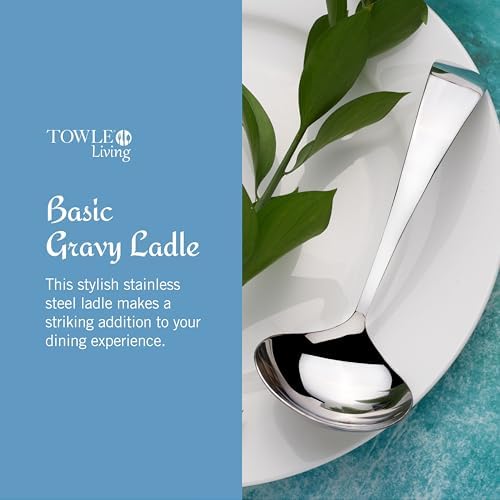 Towle Living Basic Serving Gravy LadleServing Utensil - Image 2