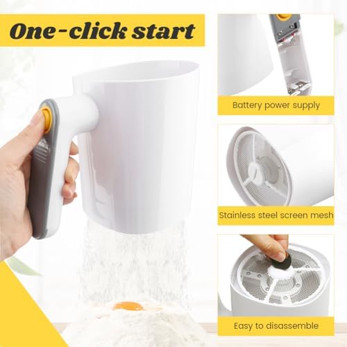 Electric Flour Sifter 32Oz - Image 5