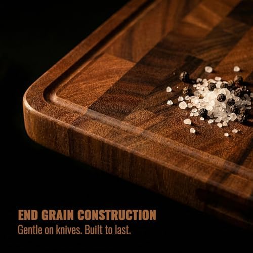 Large Walnut Wood Cutting Board - Image 4