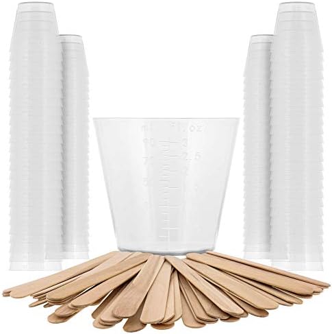 Pouring Masters 3 Oz Liquid Measuring Cups, 100 Pack by PouringMasters