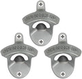 Retro Silver Beer Bottle Opener by Wallmountedbottleopener