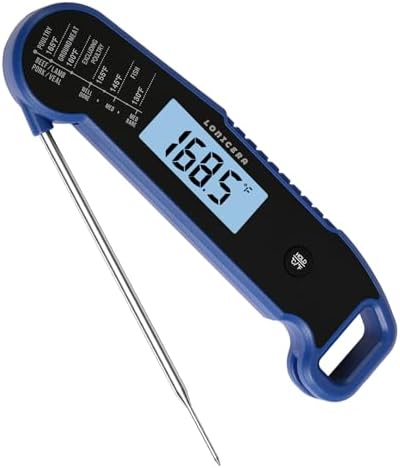 Lonicera Instant-Read Meat Thermometer, ±0.5°F Accuracy by LONICERA