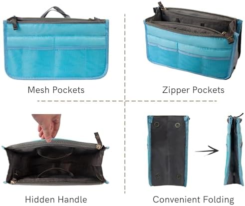 Vercord Purse Organizer Insert for Handbags Bag Organizers Inside Tote - Image 5