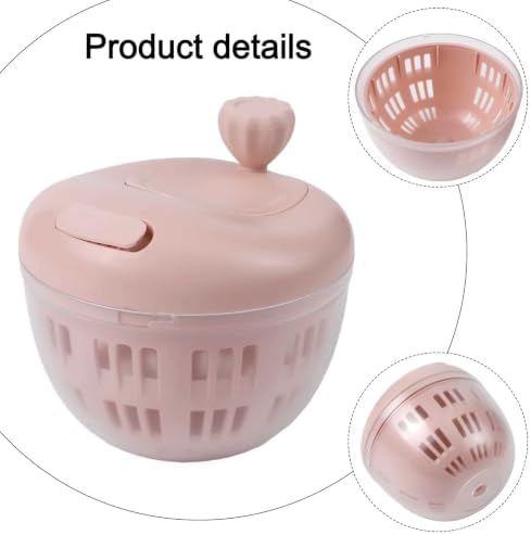 Small Salad Spinner with Non-Slip Base - Image 3