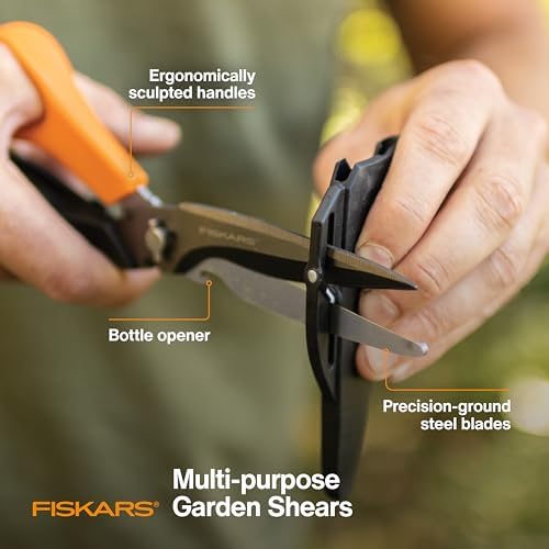 Fiskars 9" 7-in-1 Heavy-Duty Garden Scissors Multi-Tool - Image 2