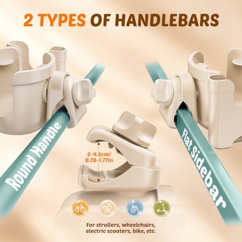 Cup Holder for Walker: Stroller Cup Holder Attachment - Image 5