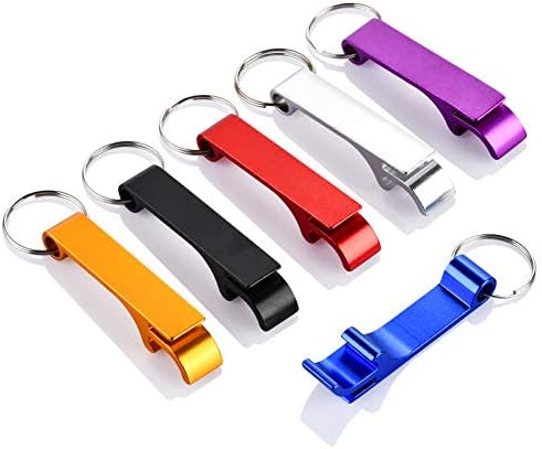 6PCS Colorful Key Chain Beer Bottle Openers by Mcyye