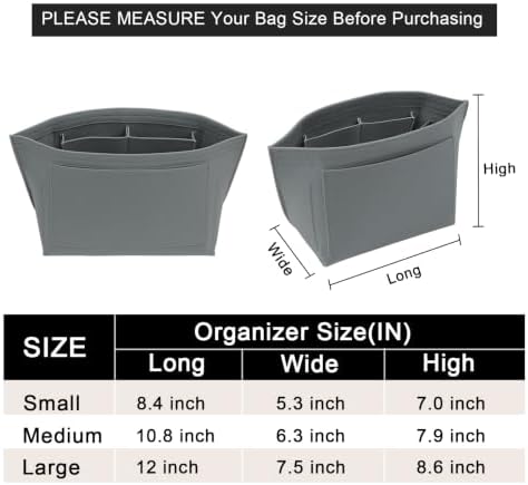 LOUKAYCCI Purse Organizer Insert - Image 2