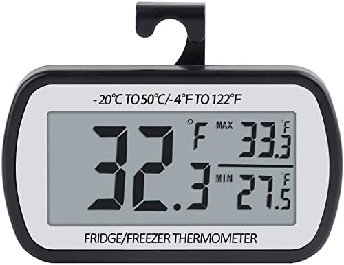 AEVETE Refrigerator Thermometer Digital Fridge Thermometer by AEVETE