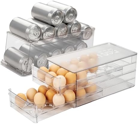 Glad Egg Holder & Soda Can Organizer by GladTrashFoodStorage