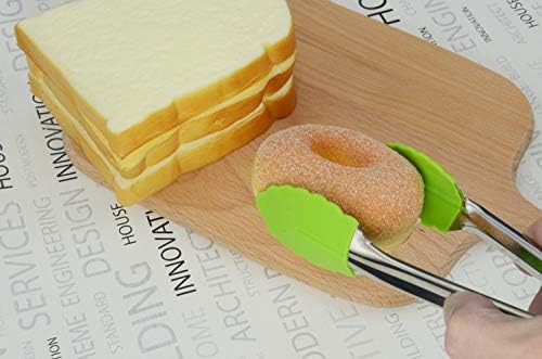 HINMAY 7" Mini Tongs with Silicone Tips - Image 6