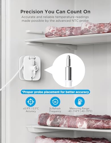 GoveeLife WiFi Refrigerator Thermometer Sensor - Image 3