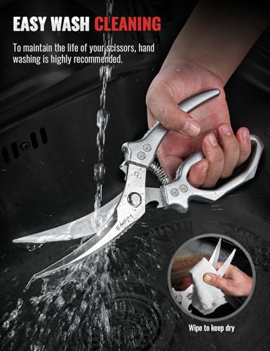 Emojoy 2-Piece Kitchen Scissors Set - Image 5