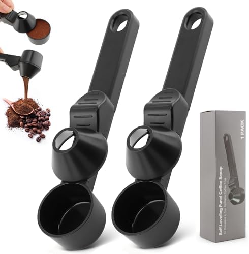 Coffee Scoop and Funnel with Leveler, 2 Tbsp by Unknown