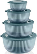 Dora Plastic Mixing Bowls with Lids by Unknown