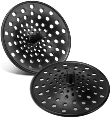 2 Pack 3.14" Kitchen Sink Garbage Disposal Drain Strainer Cover by Unknown
