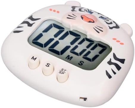 Digital Kitchen Timer Countup Countdown Cartoon Animal Sound Flash Alert Easy - Image 2