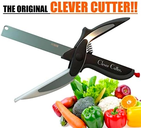 Clever Cutter 2 in 1 Kitchen Scissors and Cutting Board - Image 2
