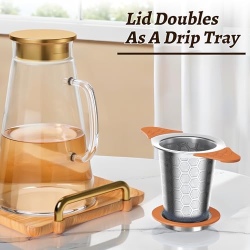 Tea Infuser for Loose Leaf Tea, 18/8 Stainless Steel Tea Infuser - Image 3