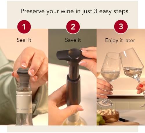 Vacu Vin Original Wine Pump - Image 6