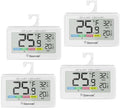 Geevon Refrigerator Thermometer Digital Fridge Thermometer 4 Pack by GEEVON