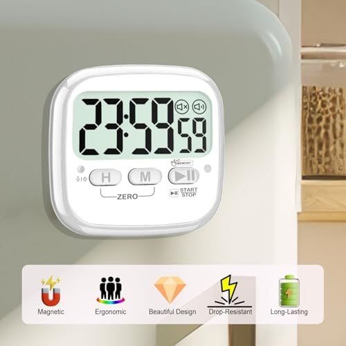 AyayaBoss 2-Pack Magnetic Kitchen Timers - Image 5