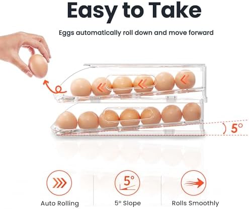 SMRCAD 36-Egg Holder for Fridge - Image 2