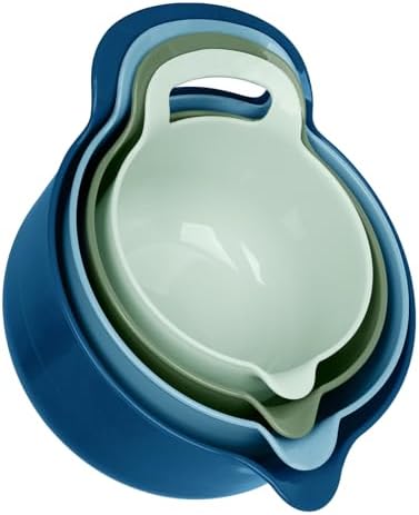 BoxedHome 4 Pack Nesting Mixing Bowl by BoxedHomeProducts