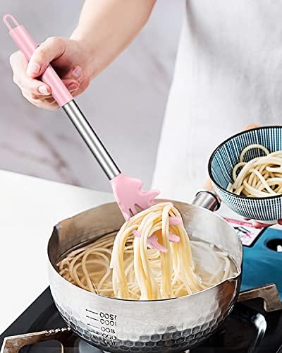 Silicone Pasta Fork, Kitchen Noodle Spoon Server, 2 Pack - Image 3
