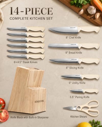 14-Piece Kitchen Knife Set - Image 2