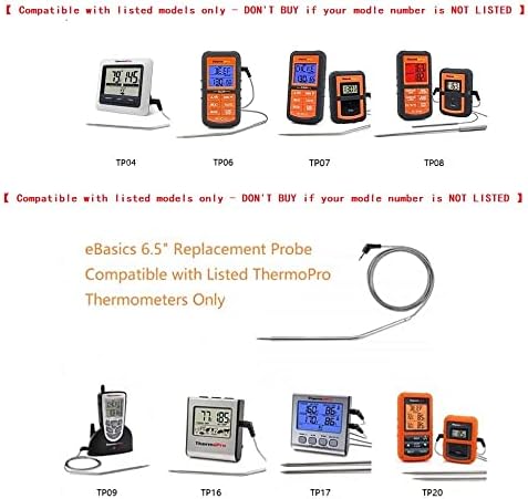 BBQ Grill Meat Thermometer Probe Replacement - Image 3