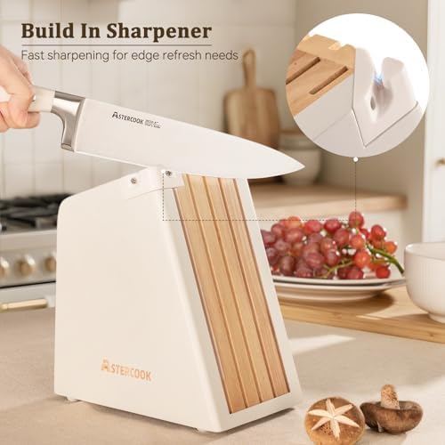 Knife Set, Astercook Kitchen Knives Set - Image 4
