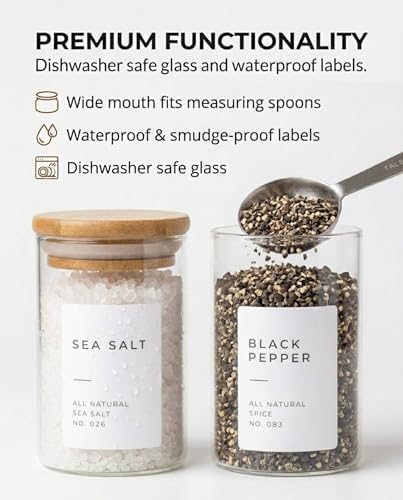 Bloomondo Glass Spice Jars - Image 4